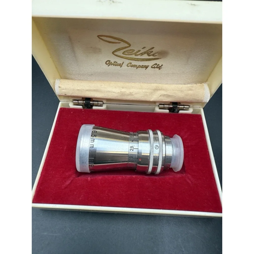 Zeika Japan 6.5mm f/1.9 Wide Angle Cine Nominar Vintage D Mount Camera Lens